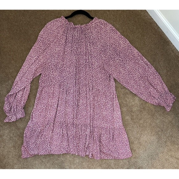 Dress Forum Midi Dress Medium Floral show me your mumu long sleeve - Picture 3 of 12